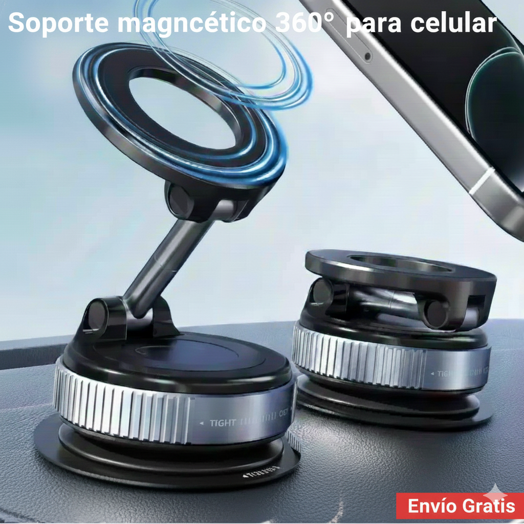 Soporte magn&eacute;tico 360&deg;