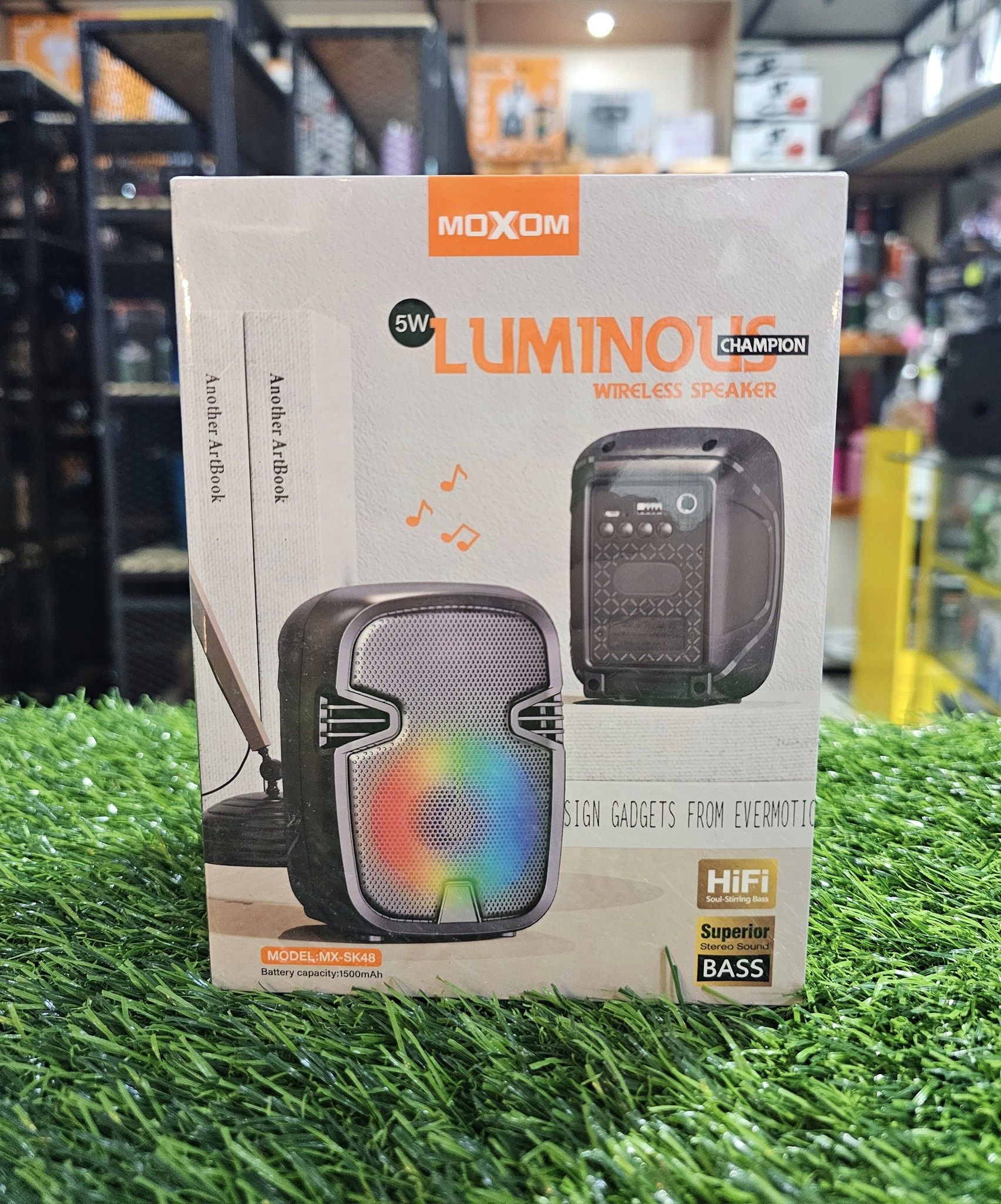 MoXon Speaker Led Recargable 