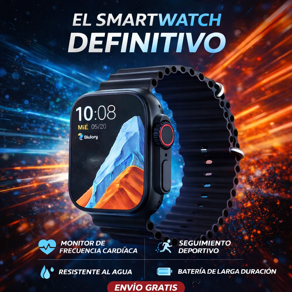 Reloj inteligente Blulory Glfo Ultra 2
