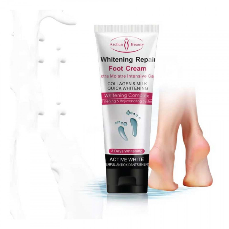 Crema Hidratante y Clareadora para Pies