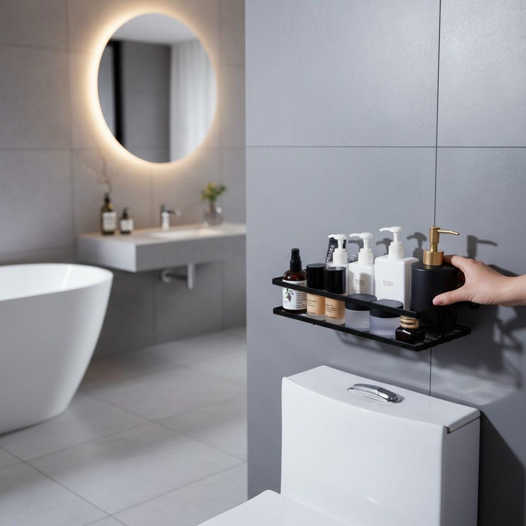 Organizador para ba&ntilde;o