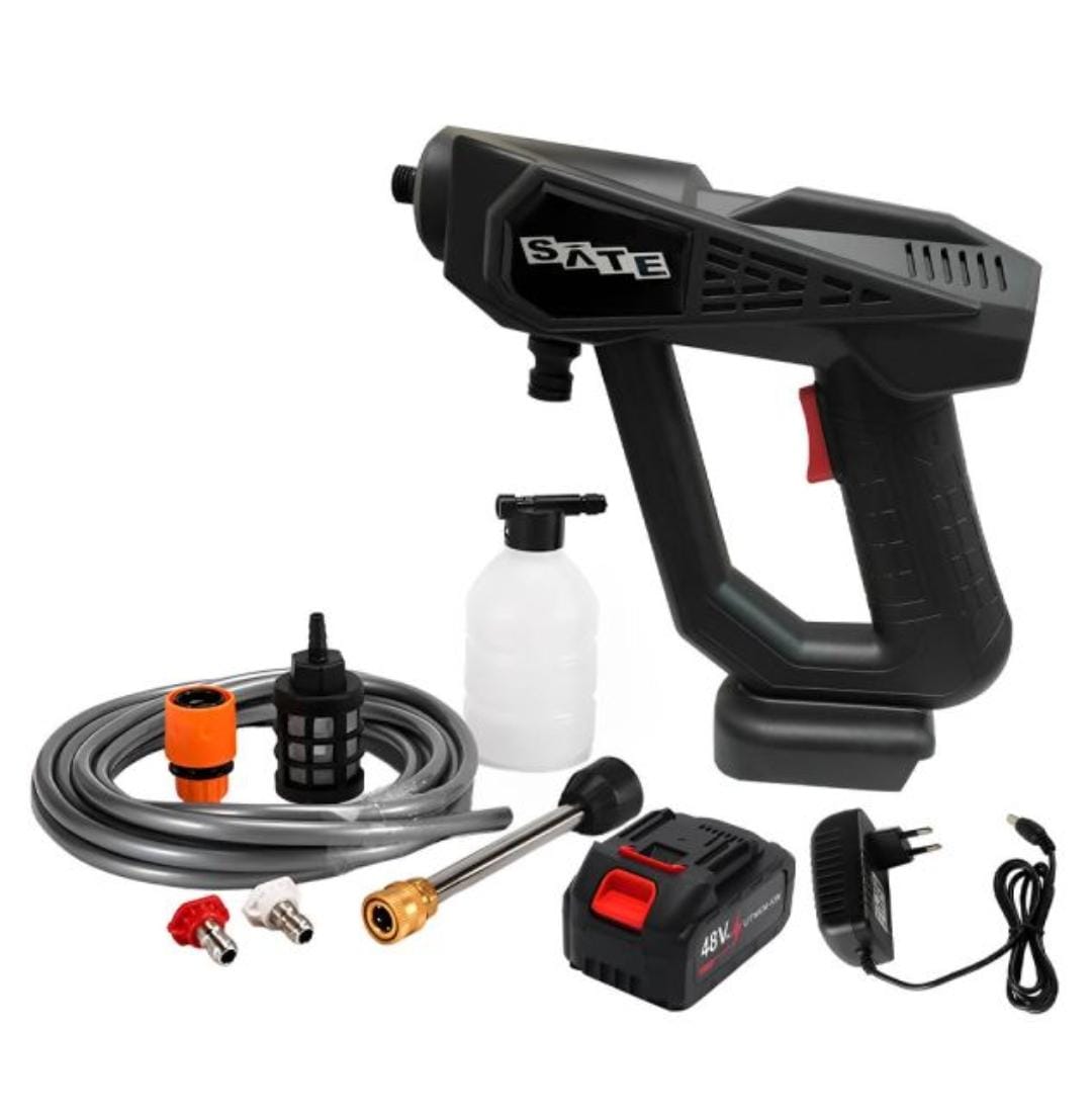 Hidrolavadora Port&aacute;til a Bater&iacute;a